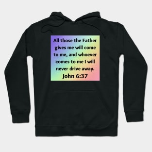 Bible Verse John 6:37 Hoodie